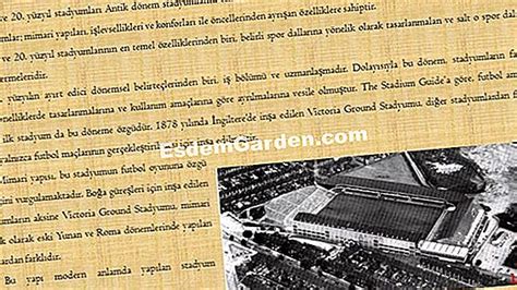 "Futbol Stadyumlarının Tarihi"